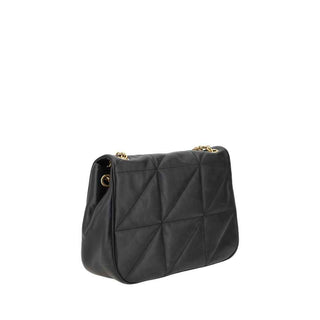 Saint Laurent Black Calf Leather Bos Taurus Shoulder Bag