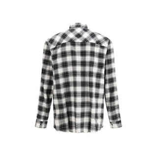Amiri Black Cotton Pattern Shirt