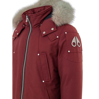 Moose Knuckles Red Nylon Parka