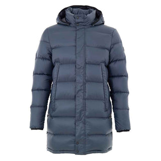 Moose Knuckles Gray Nylon Coat