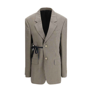 Balenciaga Multicolor Lyocell Coat