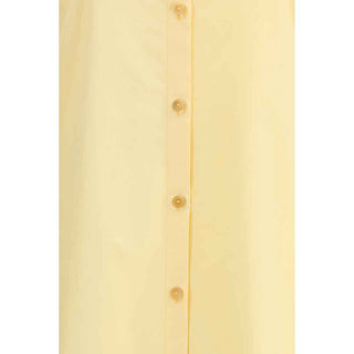 Khaite Bicolor Cotton Casual Dress