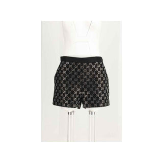 Gucci Black Viscose Short And Mini Shorts
