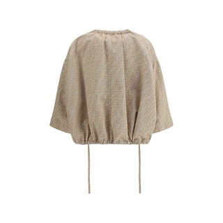 Fendi Beige Cotton Cloacks