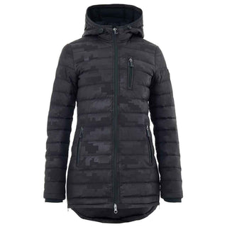 Moose Knuckles Black Nylon Coat