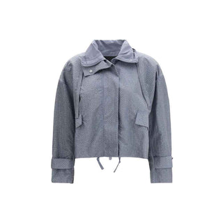 PINKO Light Blue Polyester Shell Jacket