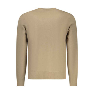 Hugo Boss Brown Cotton Sweatshirt