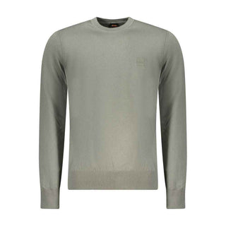 Hugo Boss Verde Cotton Men's Sweater