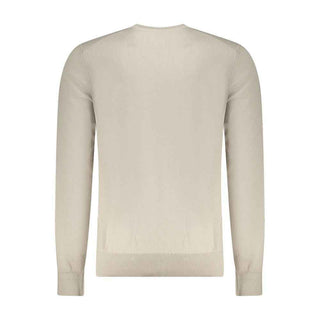 Hugo Boss Beige Cotton Mens Sweater