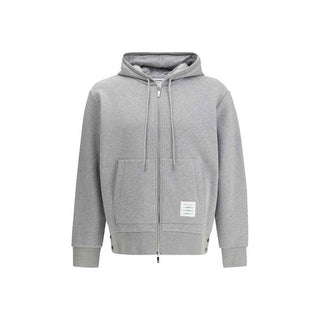 Thom Browne Gray Cotton Sweatshirt