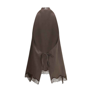 Magda Butrym Brown Silk Blouse