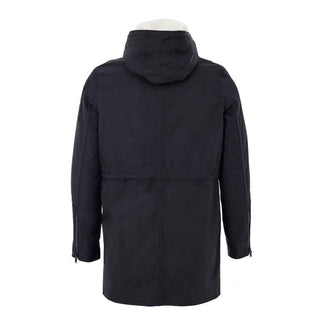 Moose Knuckles Black Cotton Parka