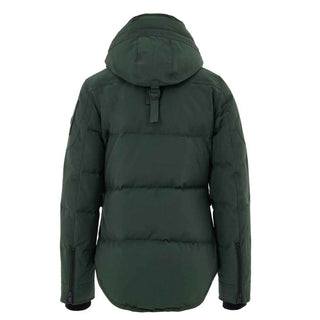 Moose Knuckles Green Nylon Coat