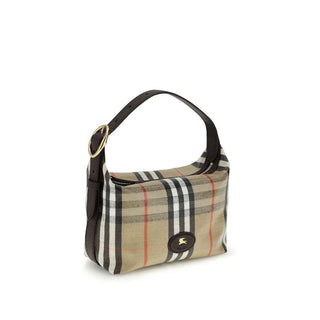 Burberry Beige Cotton Shoulder Bag