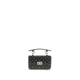 Valentino Garavani Black Lamb Ovis Aries Aries Handbag