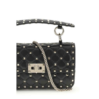 Valentino Garavani Black Lamb Ovis Aries Aries Handbag