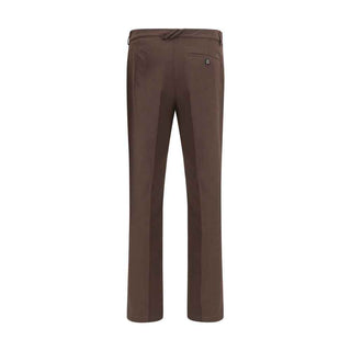 Burberry Brown Cotton Chino Pants