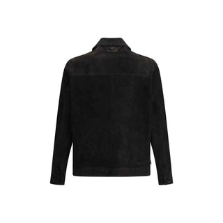 Salvatore Santoro Black Calf Leather Bos Taurus Clothing