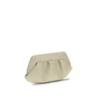 THEMOIRè White Polyethylene Clutch Bag