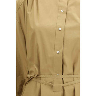 Loulou De Saison Beige Cotton Casual Dress