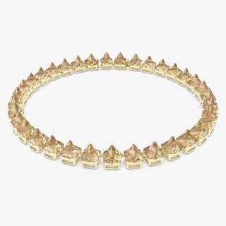 Swarovski Gold Stainless Steel Necklace