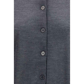 Loulou De Saison Gray Cashmere Cardigan