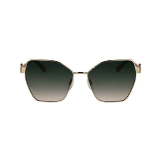 Longchamp Gold Metal Sunglasses