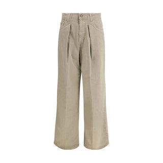 Haikure Beige Cotton Jeans Denim