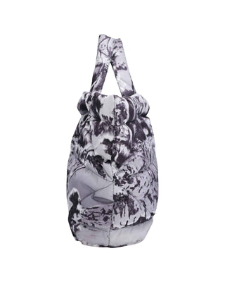 Prada Gray Nylon Tote Bag