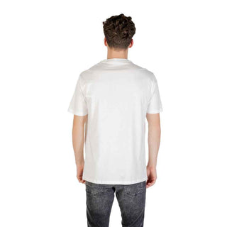 Armani Exchange White Cotton T-Shirt