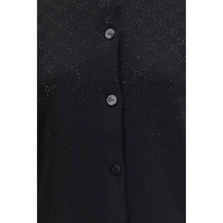 Gucci Black Wool Cardigan