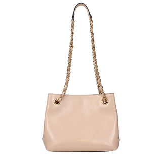 Versace Pink Leather Shoulder Bag