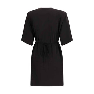 PINKO Black Acetate Casual Dress