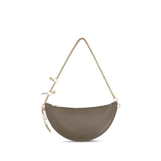 Chloé Gray Calf Leather Bos Taurus Shoulder Bag