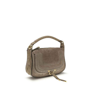 Chloé Beige Calf Leather Bos Taurus Shoulder Bag