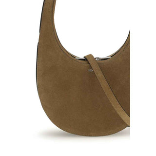 Coperni Brown Calf Leather Bos Taurus Shoulder Bag