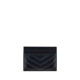 Saint Laurent Black Lamb Ovis Aries Aries Wallet