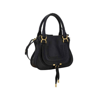 Chloé Black Calf Leather Bos Taurus Shoulder Bag