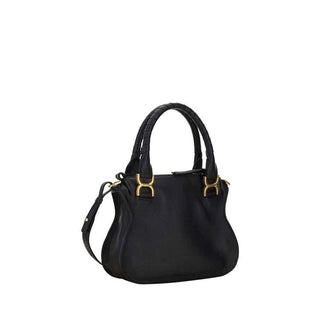 Chloé Black Calf Leather Bos Taurus Shoulder Bag