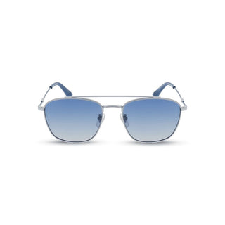 Police Gray Metal Sunglasses