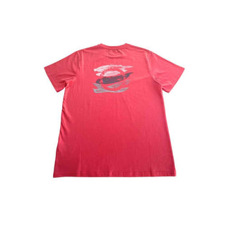 Trussardi Beachwear Red Cotton Men's T-Shirt