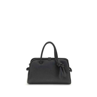 Jacquemus Black Calf Leather Bos Taurus Handbag