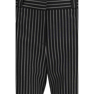 Tom Ford Black Wool Casual Pants