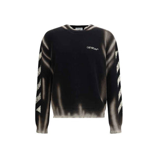 Off-White Black Cotton Sweatshirt