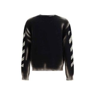 Off-White Black Cotton Sweatshirt