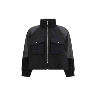 PINKO Black Polyester Shell Jacket