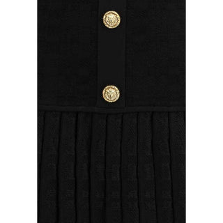 Balmain Black Viscose Casual Dress