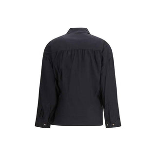 Lemaire Black Cotton Dress Shirt