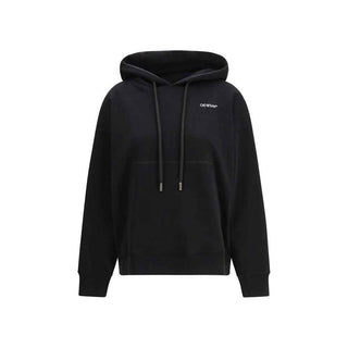 Off-White Black Cotton Sweatshirt