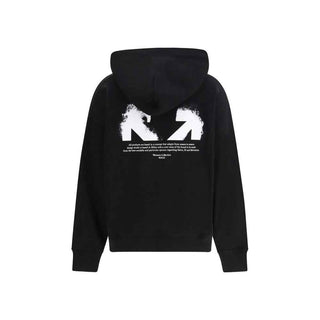 Off-White Black Cotton Sweatshirt